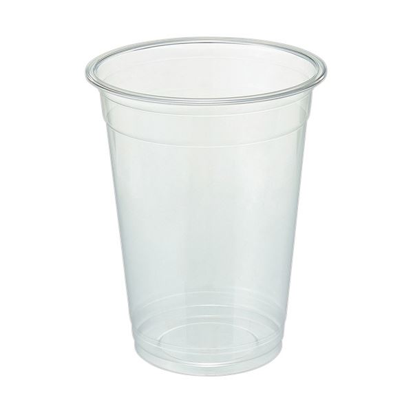 TANOSEEリサイクルPETカップ 96mm口径 510mL 1セット（1000個：50個x20パック）
