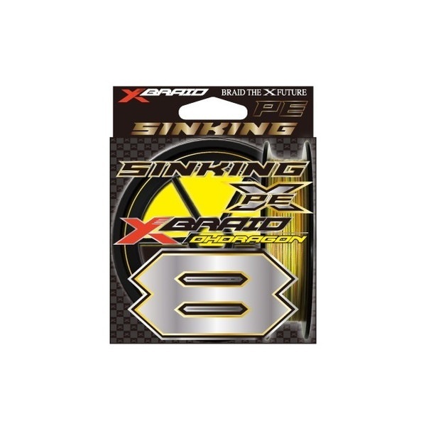 Xブレイド PEライン X-ブレイド オードラゴン X8 300m 1.5号 イエロー