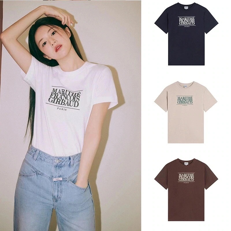人気爆発！BLACKPINK FRANCOIS TEE 数量限定 女性 LOGO GIRBAUD W 新モデル入荷 Tシャツ CLASSIC