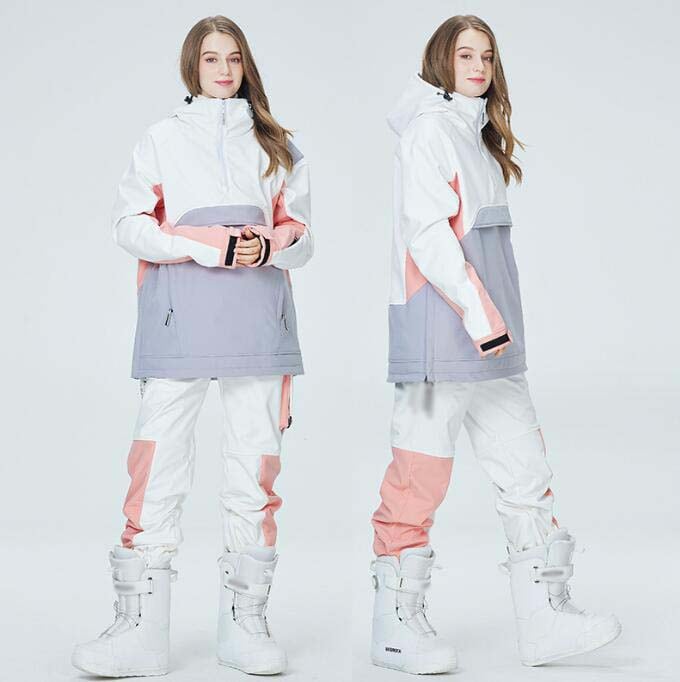 スノボーウェア ペアスノーウェア 上下セット ジャケット パンツ レディース スノーボードウェア 防寒 防水 スキーウェア 暖かい スノボ ウェア 男女兼用 韓国風 可愛い 大きいサイズ スノーボード 9,576円