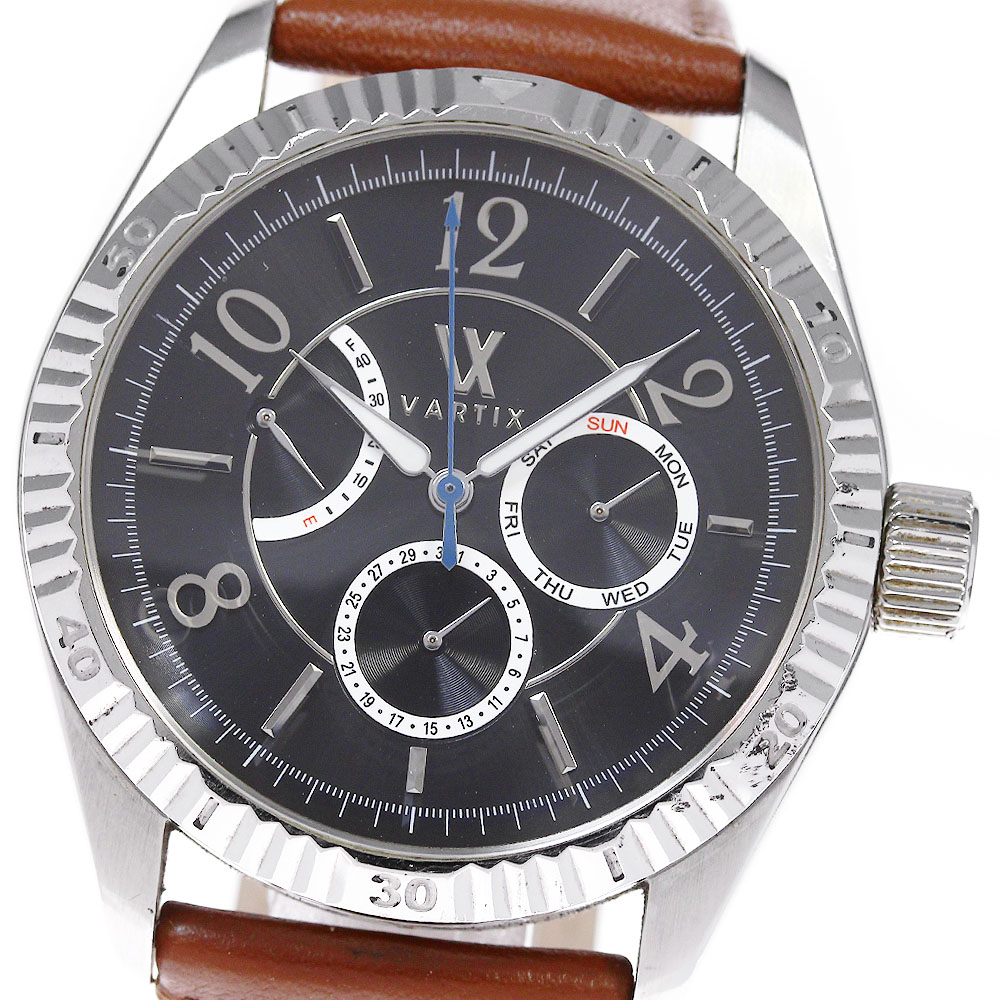 ヴァティックス VARTIX WA1VN アライブ デイデイト パワーリザーブ 自動巻き メンズ _818834【中古】
