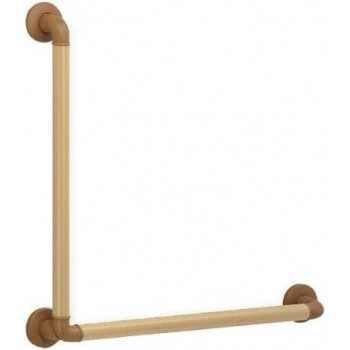 シロクマ どこでも手すりL形 ライトオーク BR-171 600×600