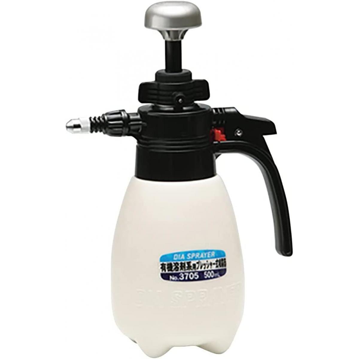 フルプラ ダイヤスプレー 有機溶剤系用 プレッシャー式 噴霧器 500mL No.3705 霧吹き スプレー 噴霧 有機溶剤 有機溶剤