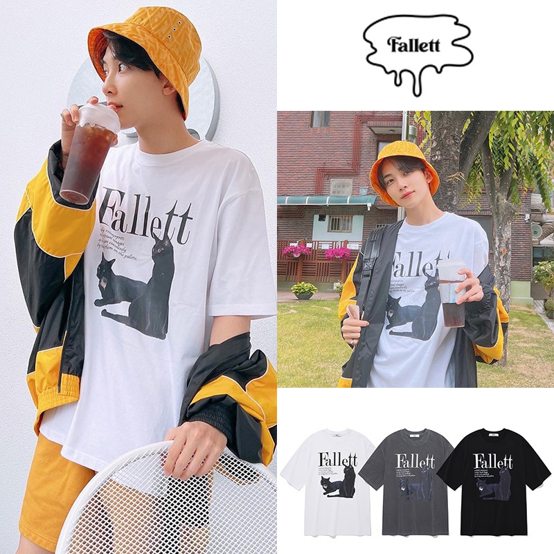 予約【SEVENTEEN ジョンハン着用】DEUX NERO SHORT SLEEVE Tシャツ正規品 半袖 K-POPアイドル着用 韓国ファッション 韓国ブランド