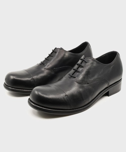 Ivy Horsehide Oxford Black