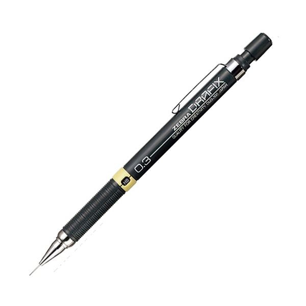（まとめ） ゼブラ シャープペンシル ドラフィックス0.3mm DM3-300 1セット（10本） (×3セット)
