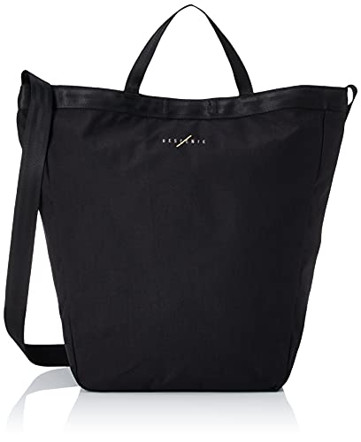 [デサント] ショルダーバッグ トートバッグ 2WAY 20L ナイロン スポース観戦 軽量 コンパクト メンズ レディース 男女兼用 ブラック