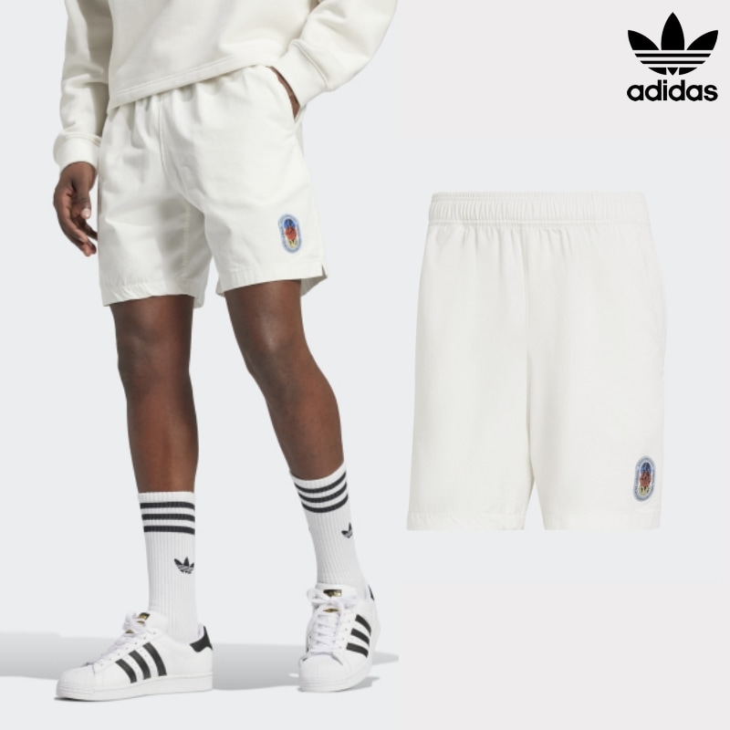 [ADIDAS] アディダス OLPC ショートパンツ ホワイト / SHORTS WHITEショート・ハーフパンツ