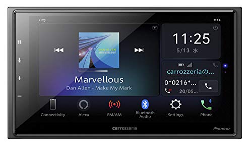 Pioneer パイオ ニア ディスプレイオーディオ DMH-SZ700 6.8インチ 2DIN Alexa搭載 AppleCarPlay AndroidAuto対応 Bluetooth USB iP