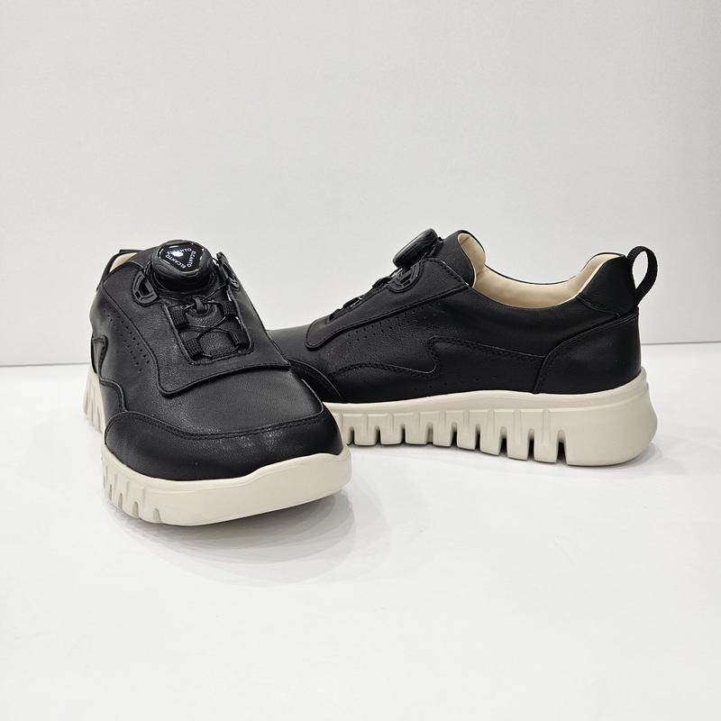 軽量クッション天然牛革女性ダイヤルスニーカーLCWC38U613-19