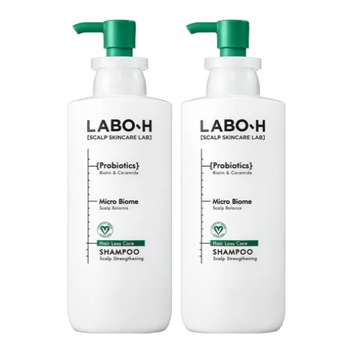 ラボエイチ頭皮強化クリニック脱毛症状緩和シャンプー 400ml 2個