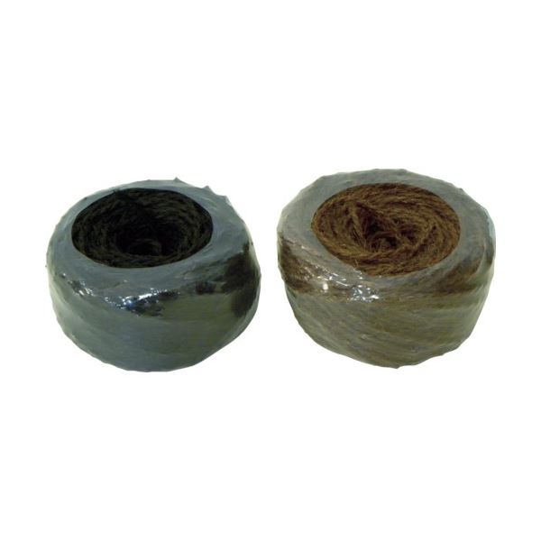 (まとめ) 加藤伝蔵商店 棕櫚縄 100m 茶 K005 1巻 (×3セット)