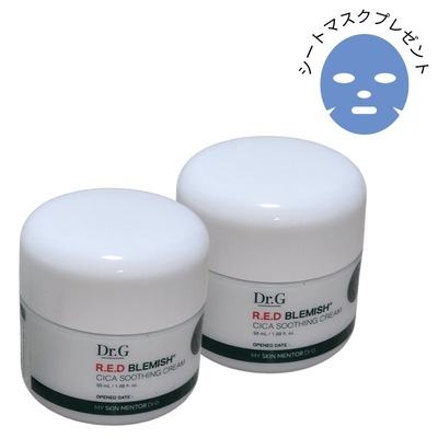 [1+1]レッドブレミッシュ シカ スージングクリーム 敏感肌 鎮静 保湿 ツボクサエキス配合 低刺激処方