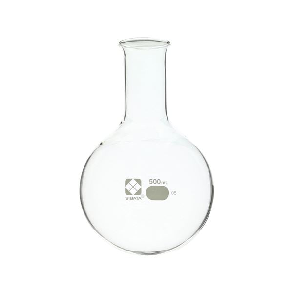 丸底フラスコ 500mL 10入 (010500-500A)