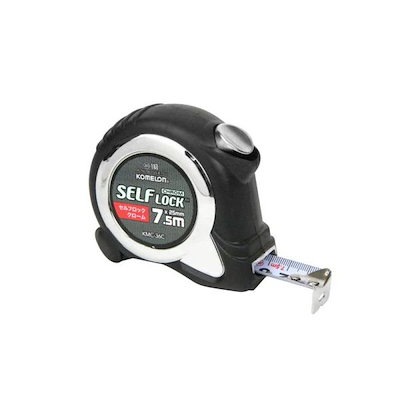 他サイト： 8803005369088 セルフロッククロム ７．５ｍ ２５ｍｍ巾 コンベックス 藤原産業 メートル目盛 作業工具の商品画像