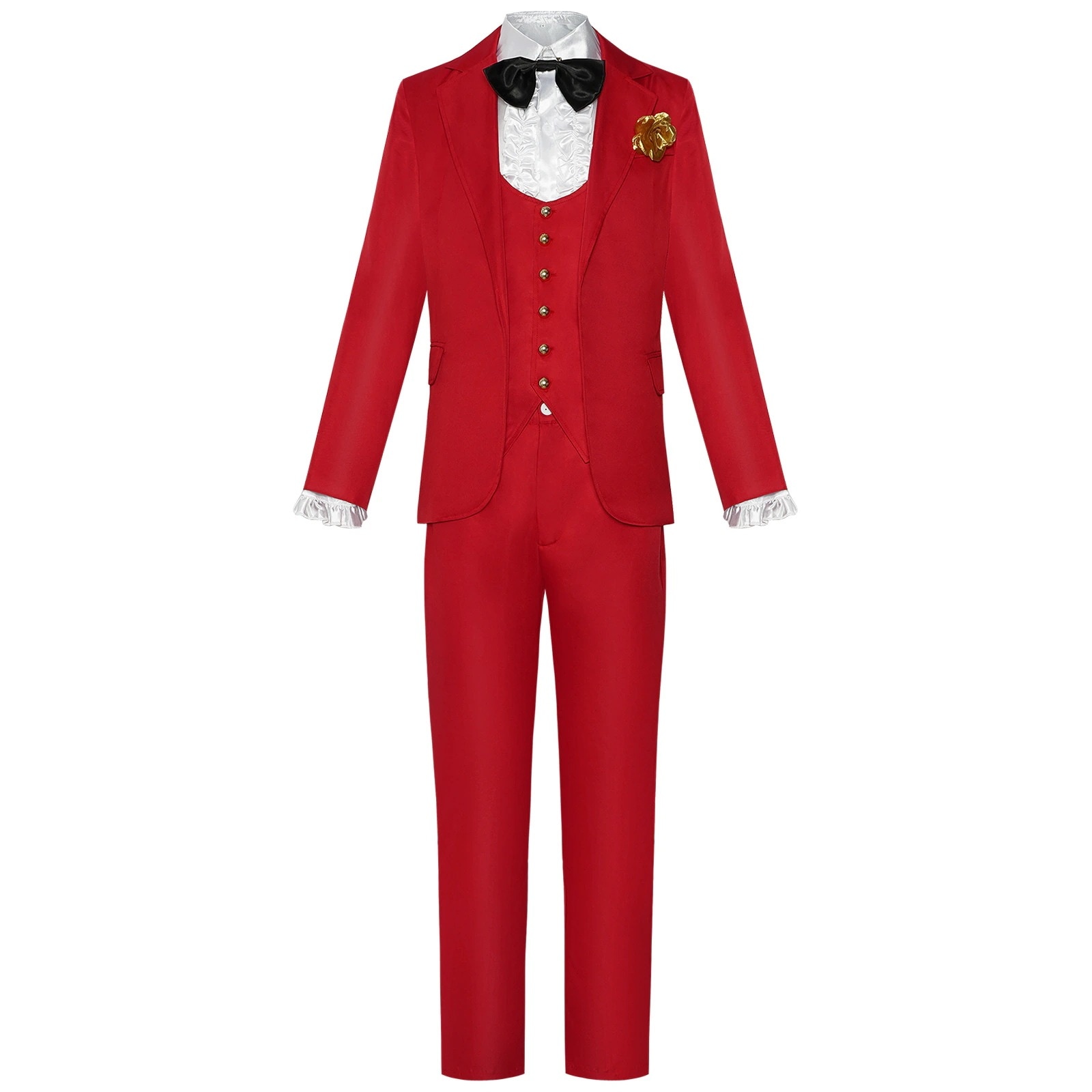 阴间大法师cos服ハロウィンビートルズ汁赤フルセットコスプレコスチューム