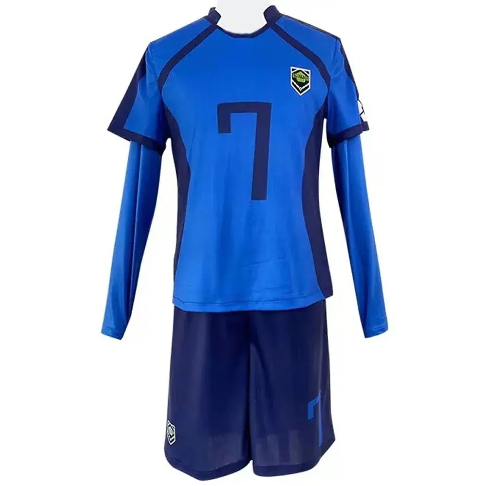 【即納】男女兼 コスプレ衣装 隊服 チームZ 11番 4番 9番 8番 成早朝日 我牙丸吟 今村遊大 雷市陣吾 久遠渉 千切豹馬 國神錬介 蜂楽廻 潔世一 ユニフォーム運動服 Blue＆Lock ブル