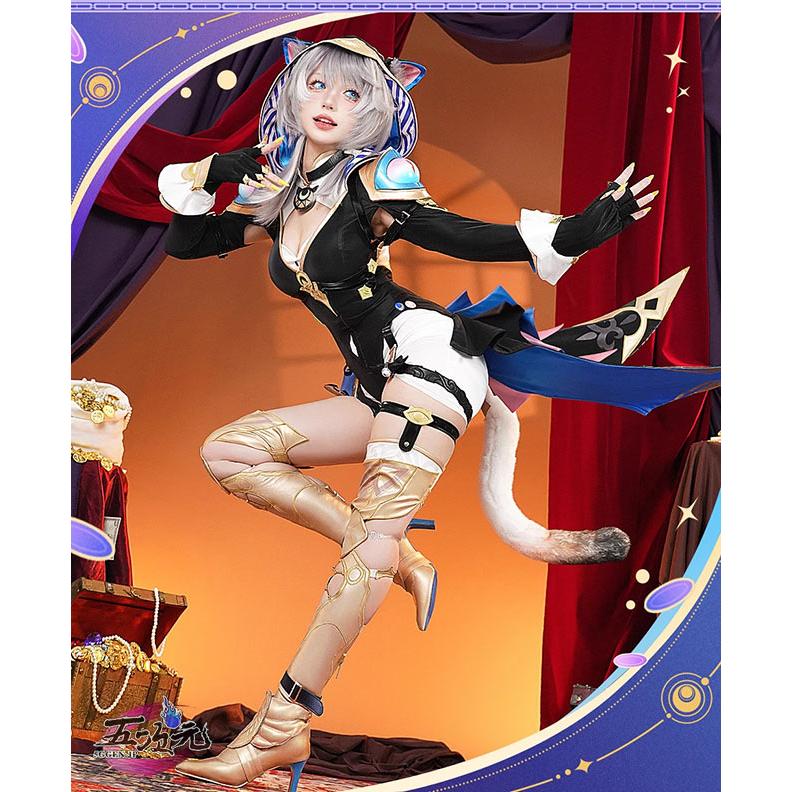 五次元　崩壊スターレイル　コスプレ　サフェル　衣装　ウィッグ　靴　追加可