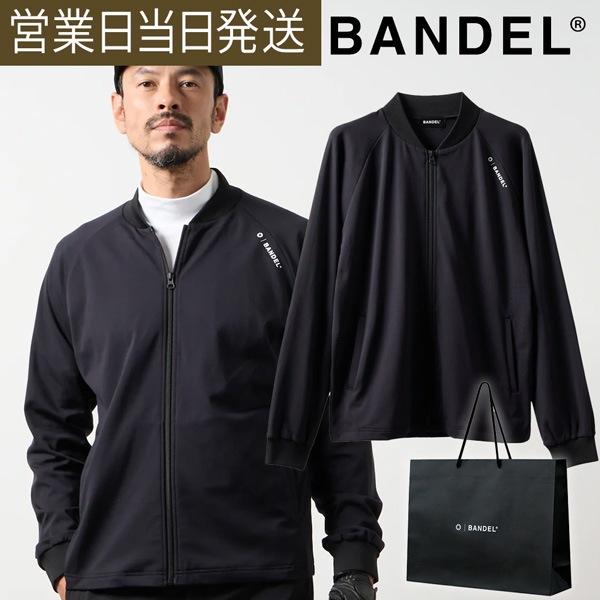 BANDEL バンデル ゴルフ ベースボールカラーブルゾン ブラック 2026