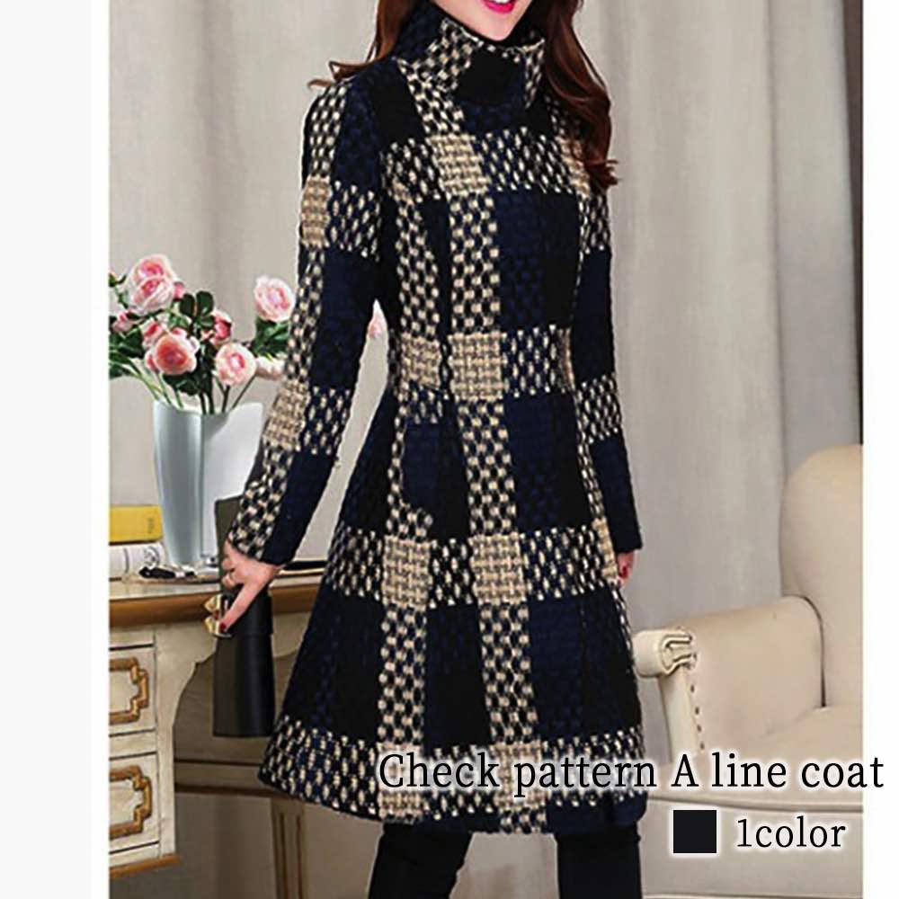 チェスターコート レディース チェック柄Aラインコート 軽い 着こなし ステンカラーコート ショート 40代 秋 トレンチコート 英国 50代 服 チェック 細身 ショート丈 人気 春 キャメル ダブ