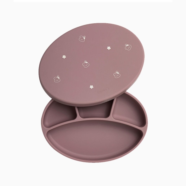 吸着食品トレー+NEWキャラクター吸着食品トレーフタセットベビー食器