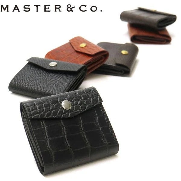 二つ折り財布 小銭入れ コンパクト 型押し イビザレザー 日本製 MC1132