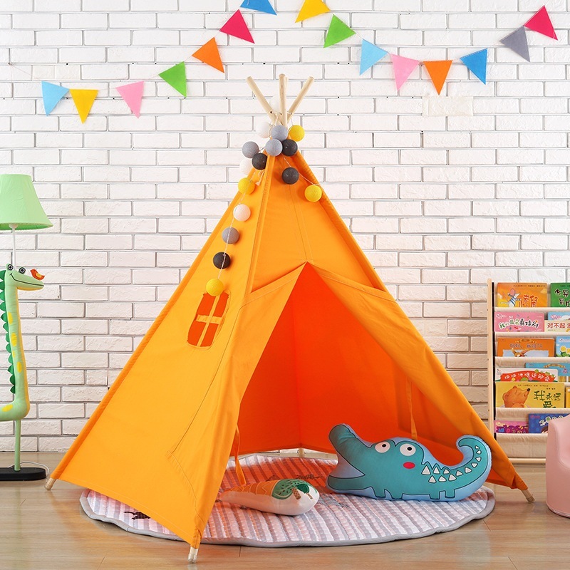 インドの子供用テントコットンコットン屋内ゲームハウスレディングコーナー写真小道具 5,844円