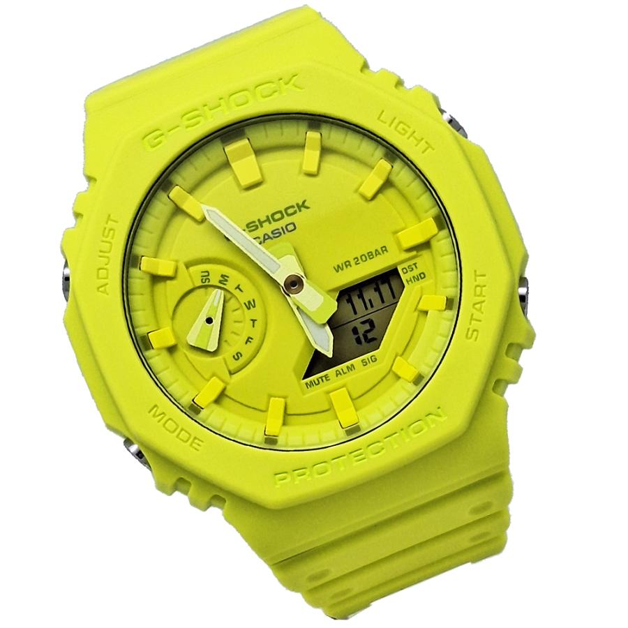 G-SHOCK アナログ-デジタル GA-2100-9A9 ワールドタイム One toneシリーズ