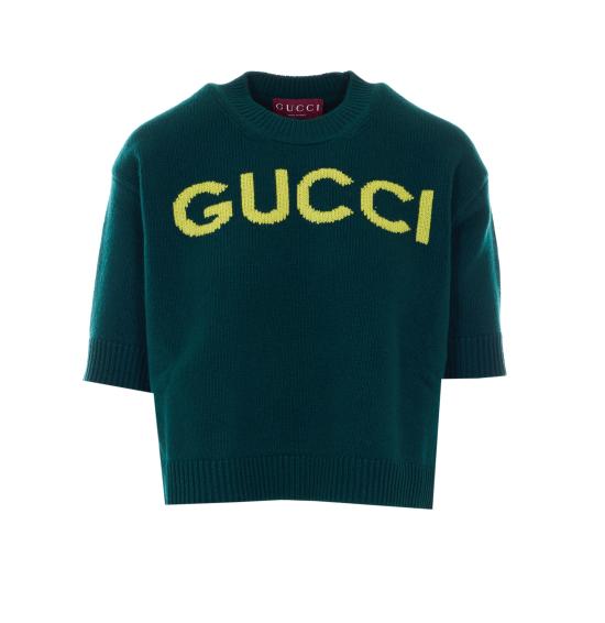 GUCCI Women Tunic Tops 851972 XKEBC3027 Green