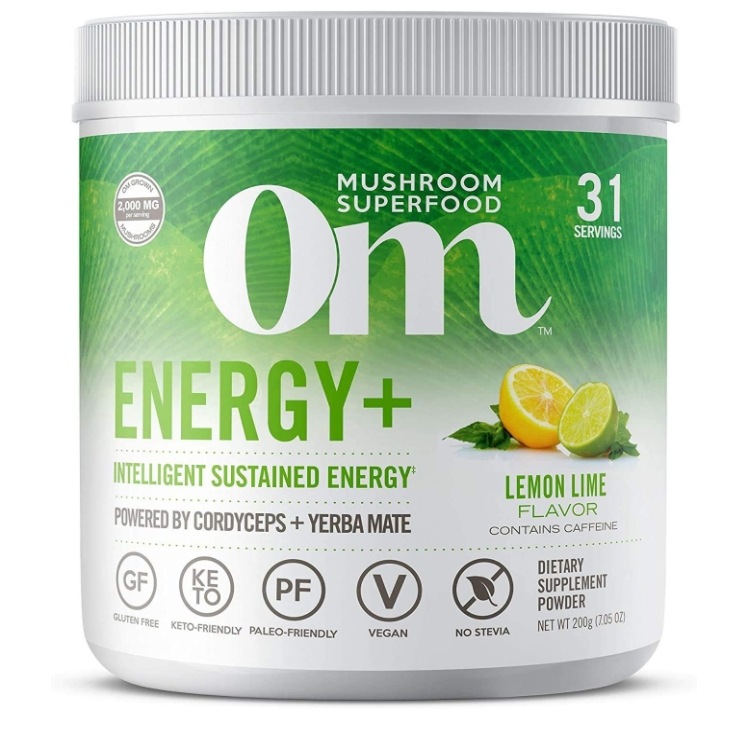 古典 Om Mushroom Ma Yerba Cordyceps Servings) (32 Ounce 7.05 Lime Lemon Plus  Energy Powder Superfood ビタミン類 - flaviogimenis.com.br