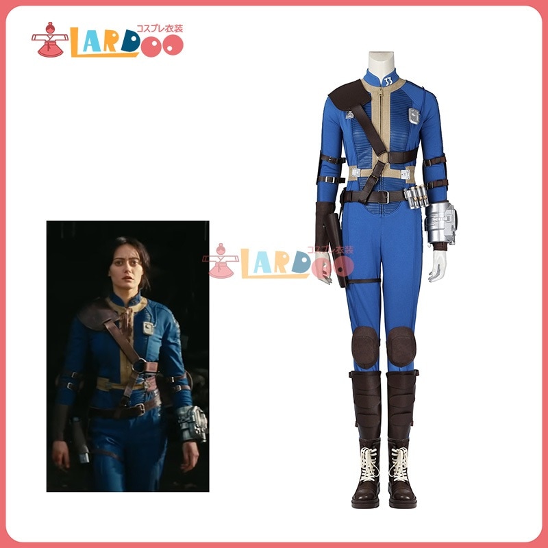 【工場直販 品質保証】 フォールアウト ドラマ Fallout 主人公 Lucy コスチューム コスプレ衣装/靴