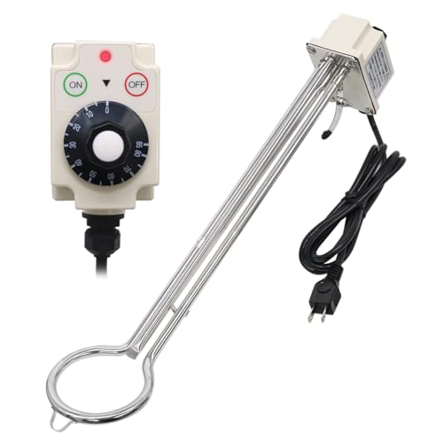 投げ込みヒーター 投込みヒーター パイプヒーター 温度調節 空焚き防止機能 湯沸かし器 追い焚き (ロングサイズ)