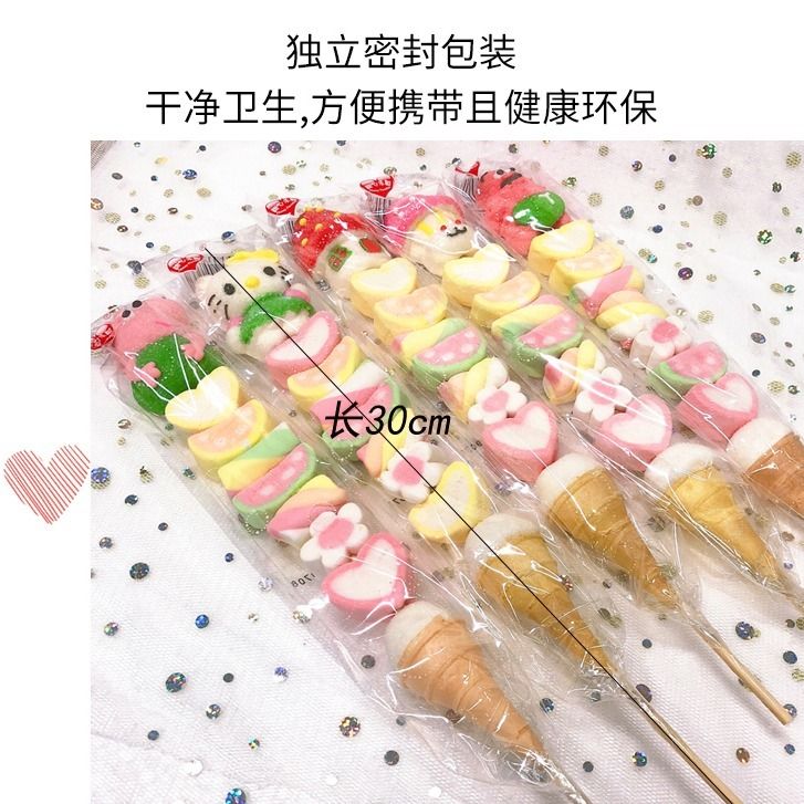 50140Pcs 35g スナック綿菓子カラーロリポップ綿菓子串子供用クリスマスキャンディ