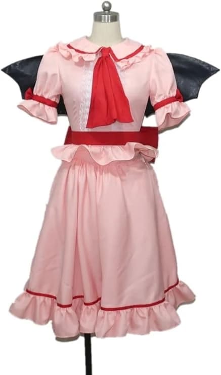 新作入荷コスチューム東方Project 東方紅魔郷風 レミリア スカーレット コスブレアニメ コスプレ衣装コスプレワンピース