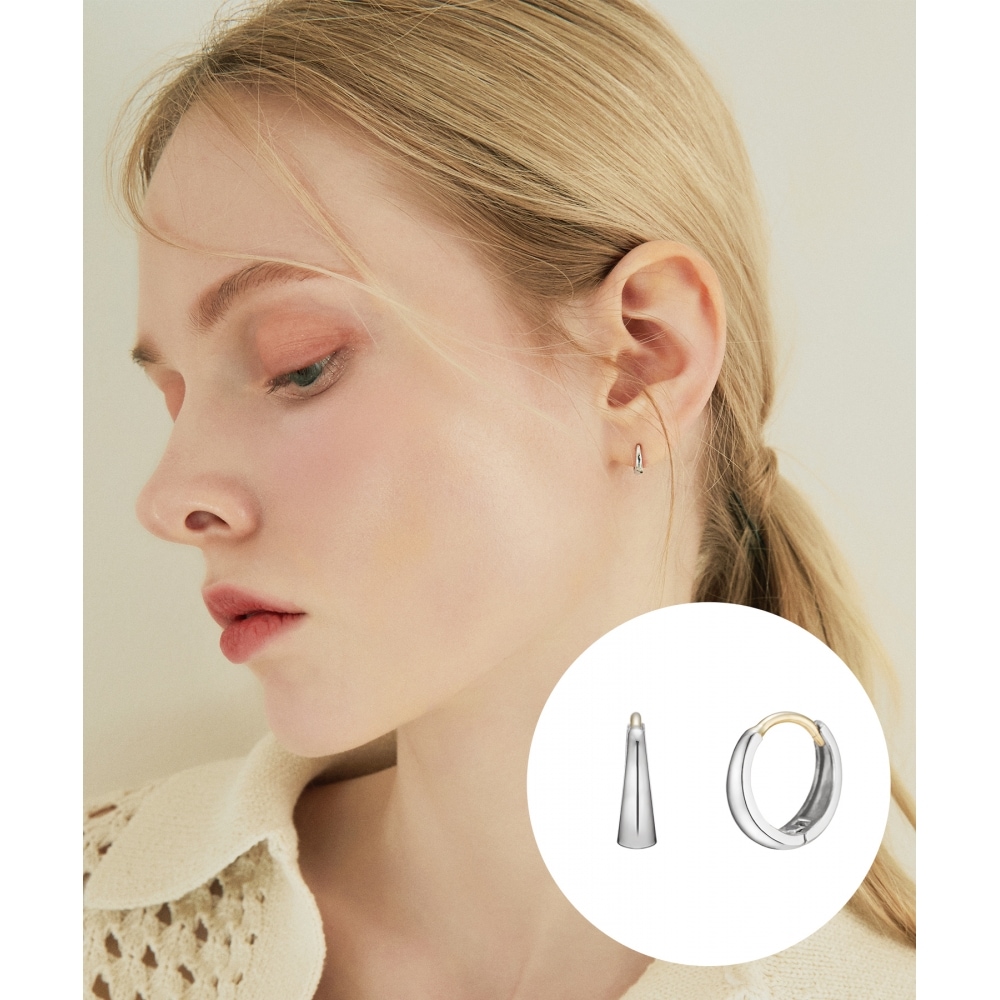 ジェスティーナ J ベーシック 14K イヤリング (JJJBE09AS555W4000)