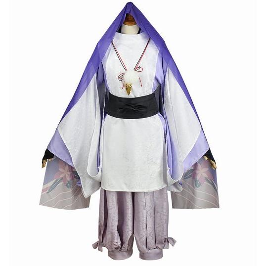 【品質保証 一部分3日出荷】原神 散兵 ざんひょう スカラマシュ 国崩 コスチューム コスプレ衣装 7点セット サイズ XSXXXL