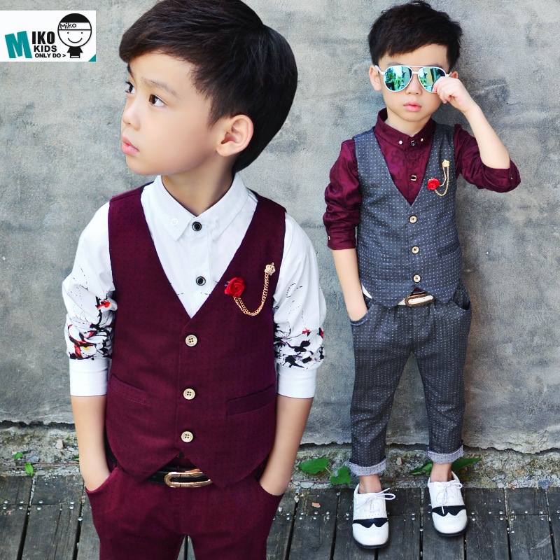 3点上下セット英国風チェック柄タキシード 子供服フォーマルスーツ 男の子スーツキッズ ジュニア 洋服2点/3点セット 紳士服卒園式発表会結婚式 卒業式お受験 七五三 子供 スーツ