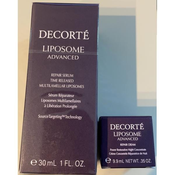 限定セット　 　コスメデコルテ　リポソーム　アドバンスト　リペアセラム　30mL+リペアクリーム　10ｇ