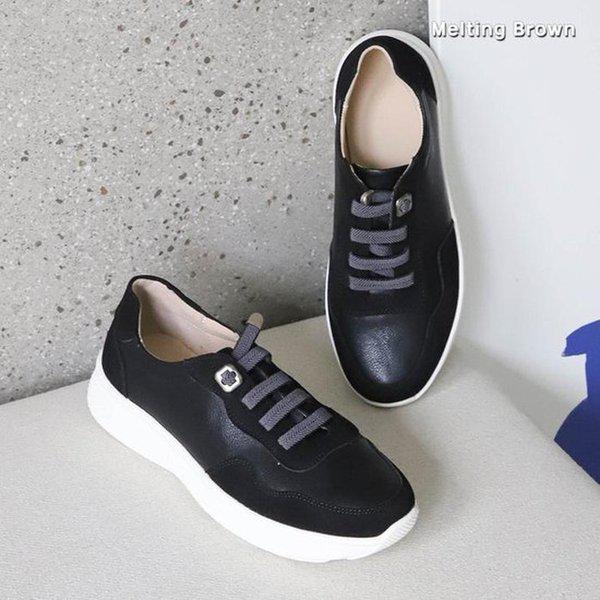 女性用スニーカースニーカーフラットシューズ SS55