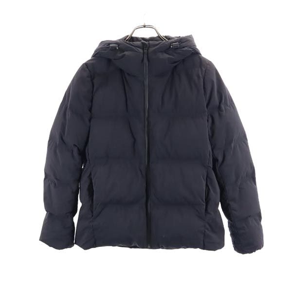 シームレス ダウンパーカー M ブラック レディース