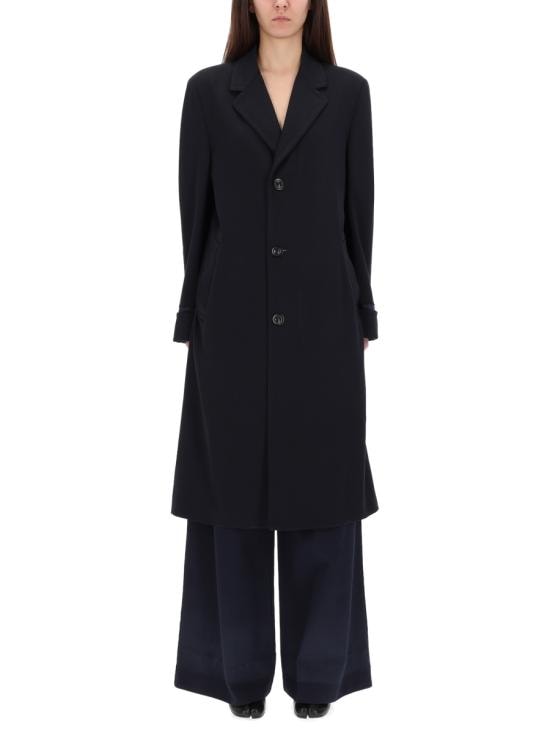 MAISON MARGIELA Women Trench Coats S50AA0160 M35514511 BLUE