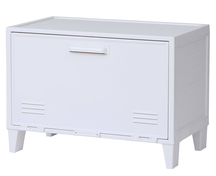 天馬 FPEGC-WIDE-WH フィッツ　ペグキャビネット　ロッカー型収納ボックス　ワイド（ホワイト） FPEGCWIDEWH