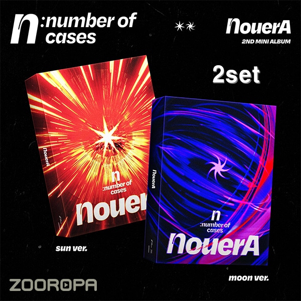 [2종세트] NouerA 누에라 n number of cases 2집 미니앨범