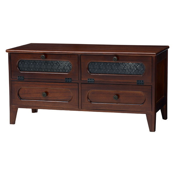 MTV-5189BR TV台 幅90cm ブラウン レトロシリーズ メーカー直送