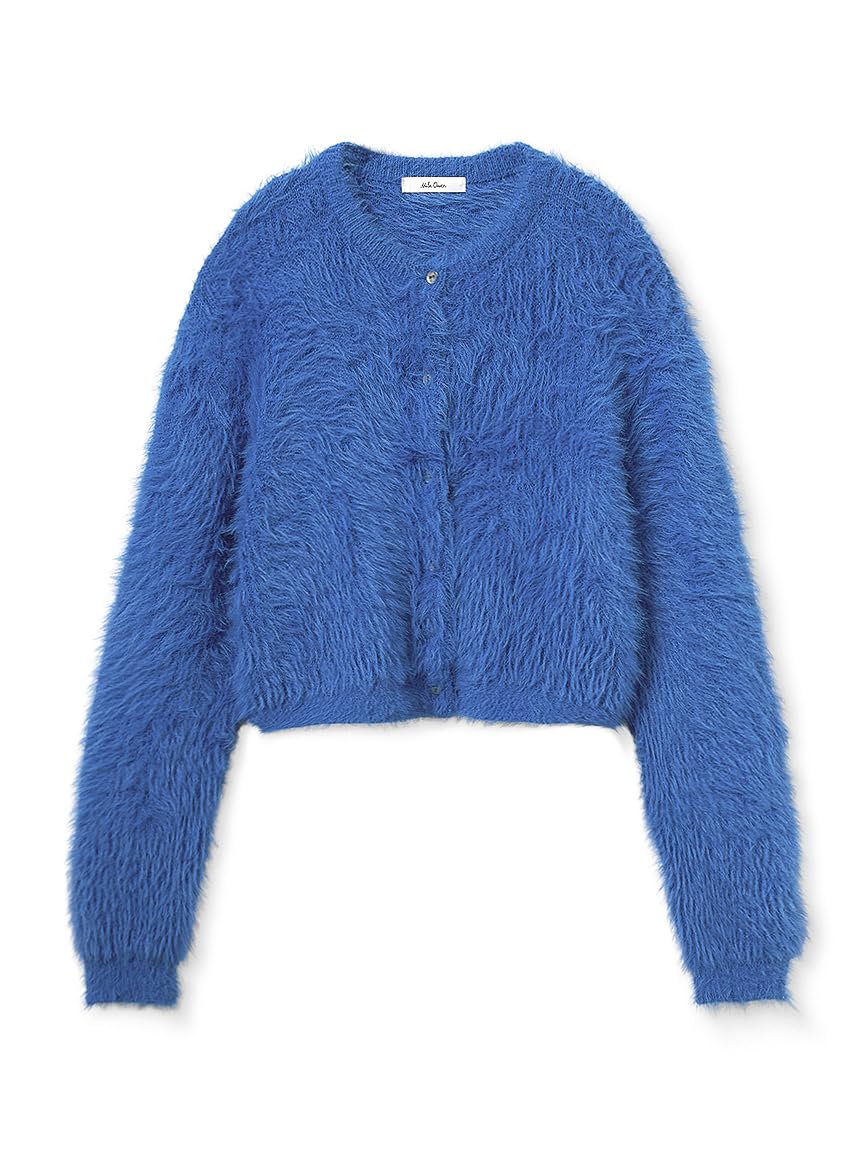 [ミラオーウェン] クルーネックシャギーニットカーデ 09WND245324 レディース BLU 4,630円