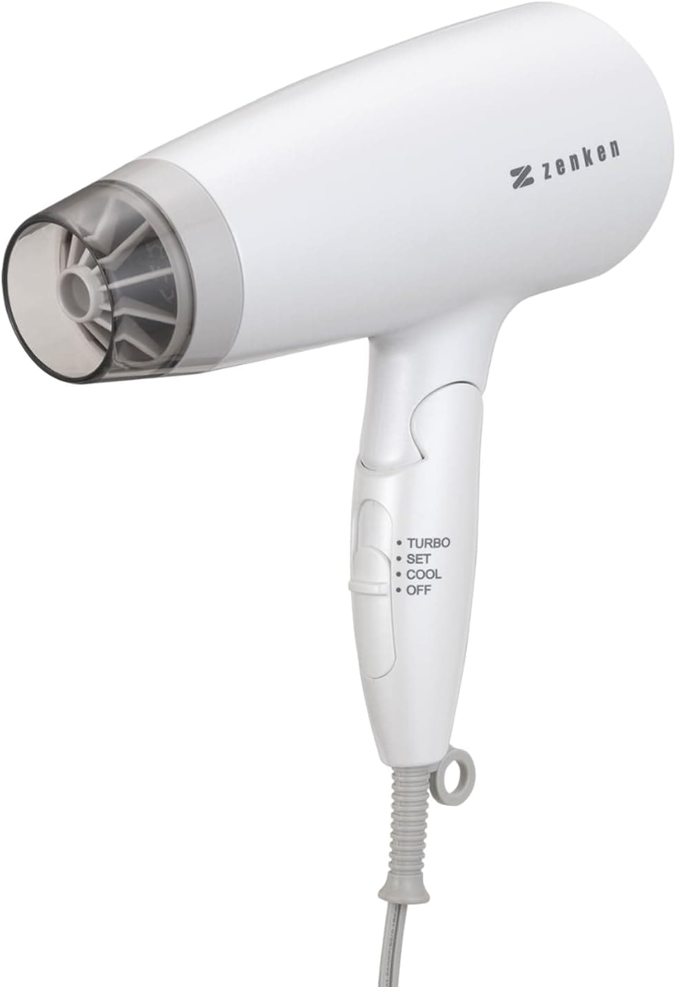 ゼンケン電磁波低減 ヘアケアドライヤーZD-750 (ホワイト)