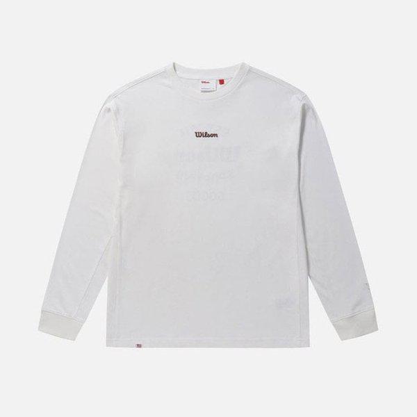 [] 男性 Sporting Goods co. 長袖Tシャツ W243001LTL85WHT