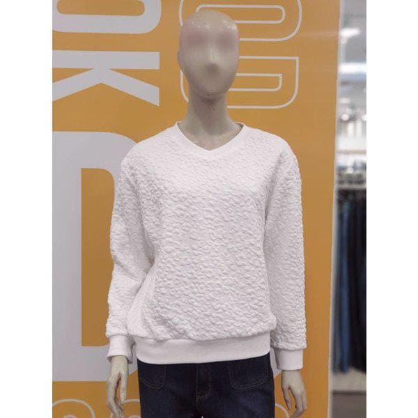 セーブゾーン02 Vネックエンボスマンツーマン CTL613