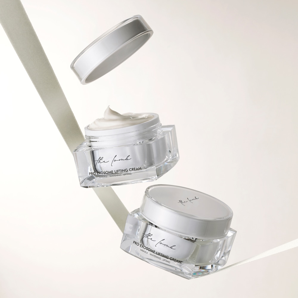 [韓国正規品発送]高麗人参 アスパラガス スキンブースター 鎮静 プロエキソソーム リフティングクリーム (50g) + マスクパック追加贈呈