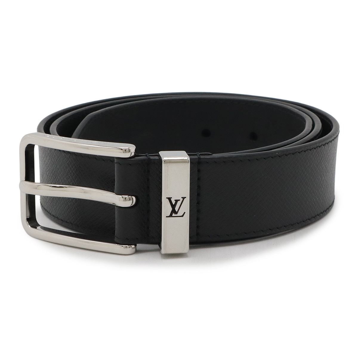 タイガ ベルト ポンヌフ 35MM ノワール 黒 ブラック シルバー金具 #95 M8201